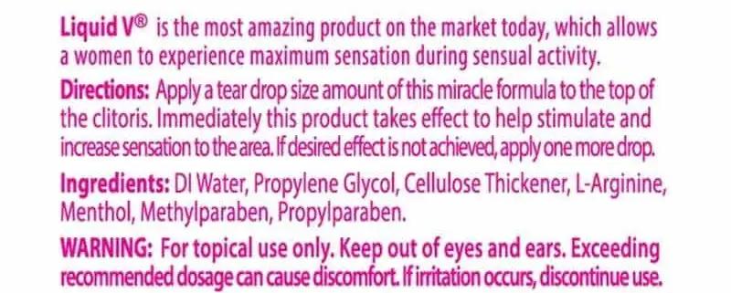 Liquid V Clitoral Stimulating Gel (30ml)