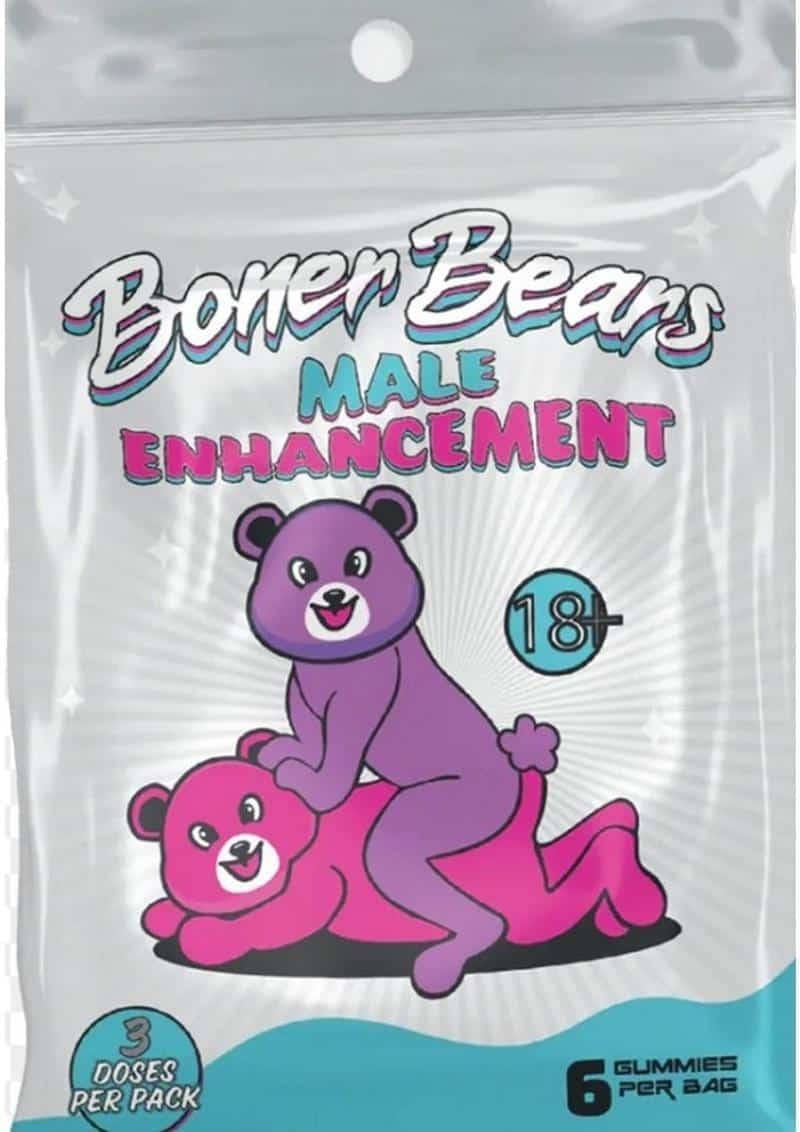 Boner Bears – Performance Male Gummies (6 Gummies)