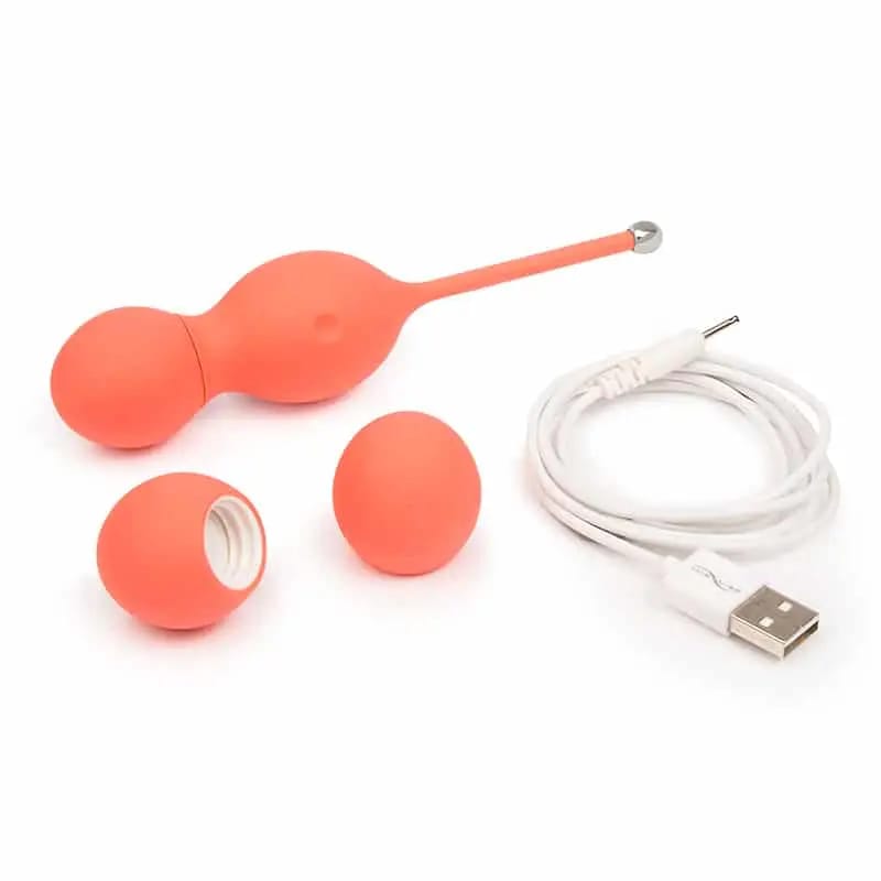 We-Vibe Bloom Vibrating Kegel Balls – Coral