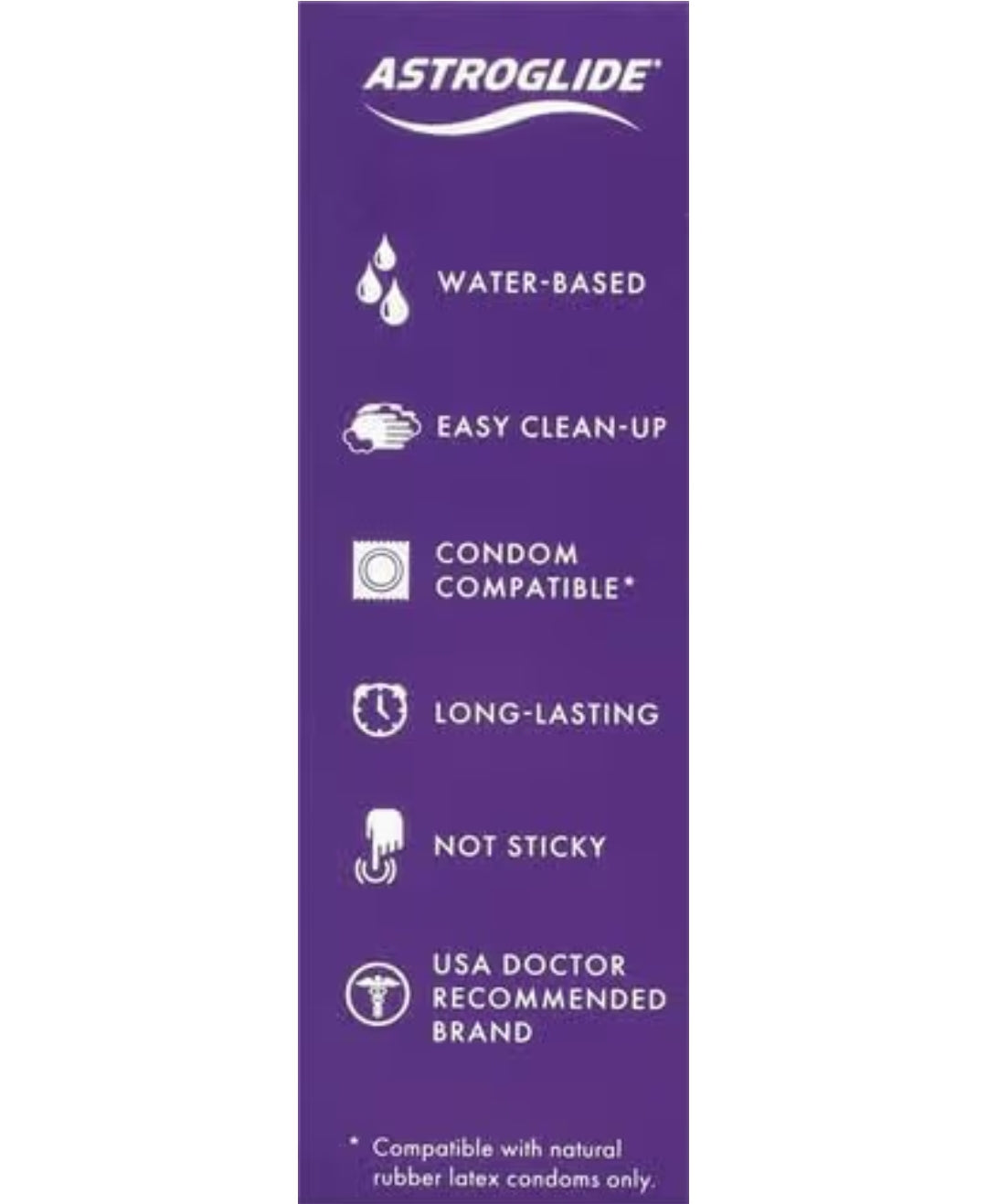 Astroglide Plain – Water-Based Premium Lube