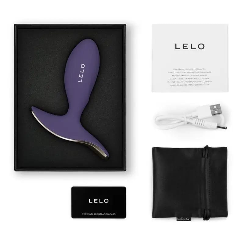 Lelo – Surfer 2 Unisex Anal Vibrating Plug – Cyber Purple