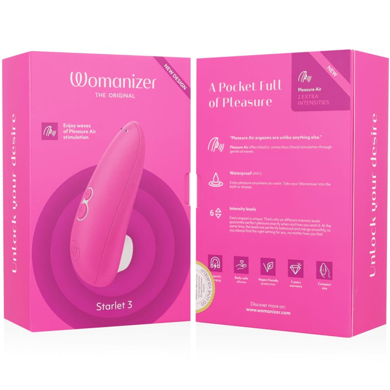 Womanizer – Starlet 3 Clitoral Stimulator – Pink