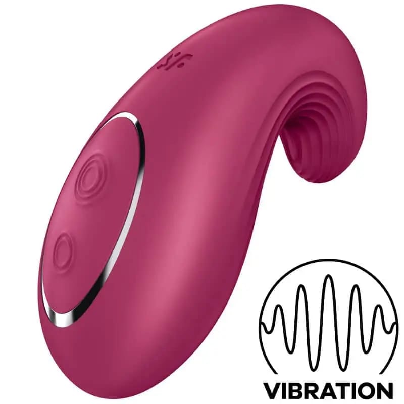 Satisfyer – Dipping Delight Lay-on vibrator – Red
