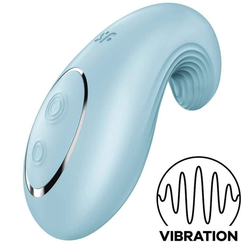 Satisfyer – Dipping Delight Lay-On Vibrator – Blue