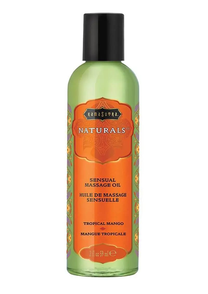 Kama Sutra Naturals Sensual Massage Oil – Tropical Mango (2oz)