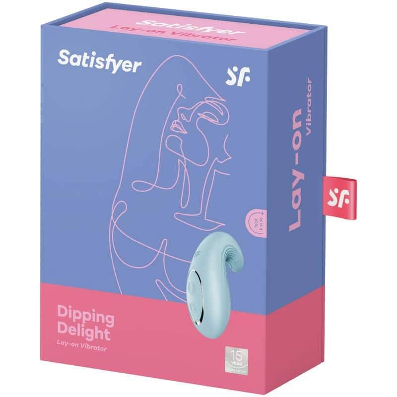 Satisfyer – Dipping Delight Lay-On Vibrator – Blue
