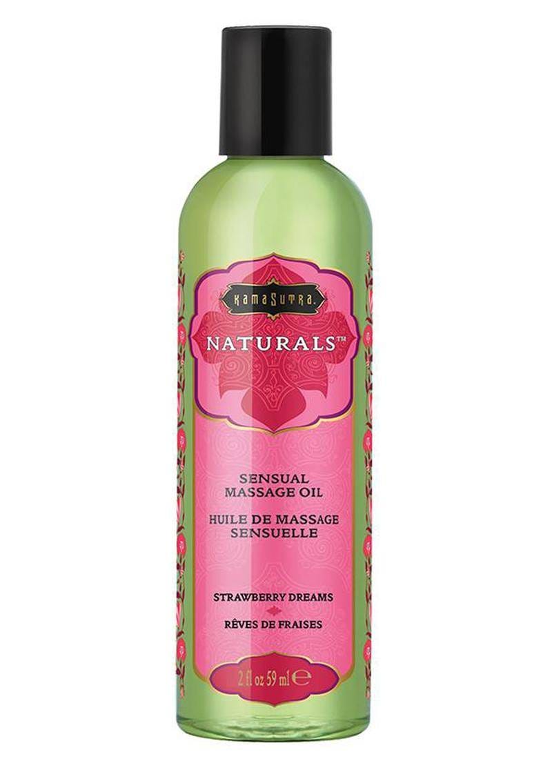 Kama Sutra Naturals Sensual Massage Oil – Strawberry Dreams (2oz)