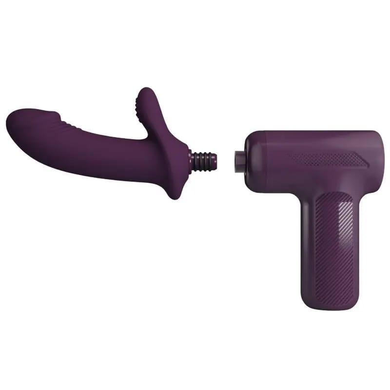 Pretty Love – DJ Scholar 5 Thrusting Massage Gun – Purple